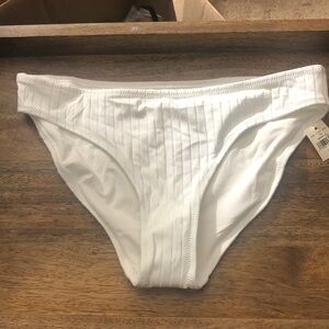 Aerie White Bikini Bottom